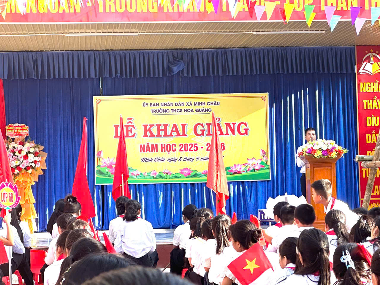 Giới thiệu chung về Trường THCS Hoa Quảng